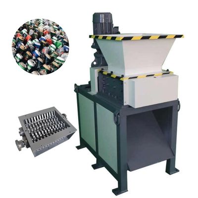 Macchina di triturazione di plastica e metallo automatica Mini Piccola Macchina di frantumazione di lattine