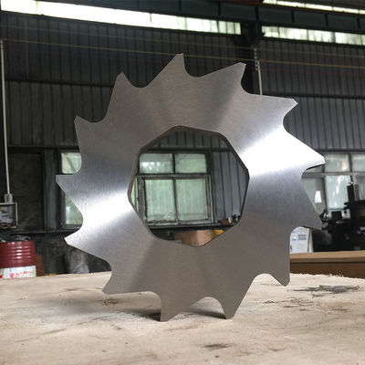 Scrap alloy metal Double shaft shredder blade resistente all'usura