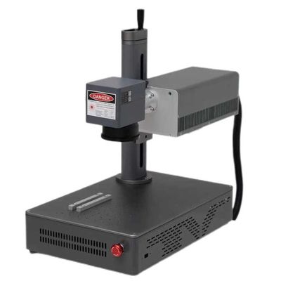 Macchina di marcatura laser a fibra UV, Macchina di marcatura laser portatile per metallo / plastica