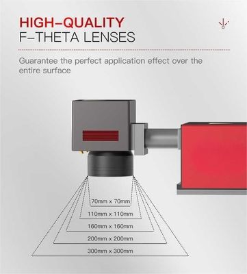 Macchina di marcatura laser a fibra UV, Macchina di marcatura laser portatile per metallo / plastica