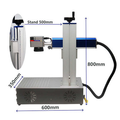 Stando 5W UV laser incisione macchina vetro carta di plastica tela di marcatura macchina 220V 50Hz
