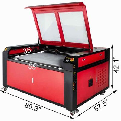 0-400mm/s Macchina di taglio laser di vetro temperato raffreddamento ad aria 400mm*400mm
