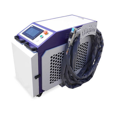 Macchina di saldatura laser portatile a metallo Macchina di pulizia per saldatura a fibre multifunzionale