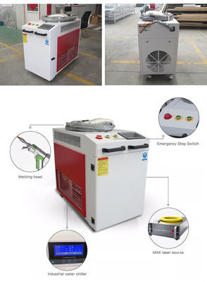 Macchina di saldatura laser per metallo 2000W per la lavorazione dell'alluminio in acciaio inossidabile