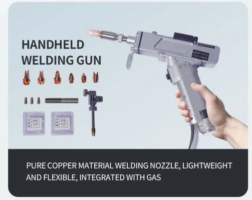 3 in 1 macchina di saldatura laser portatile per ottone di rame di alluminio