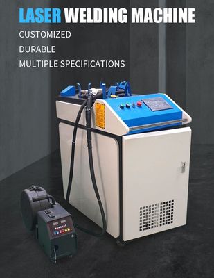 Saldatrice laser metallo di rame di alluminio 3 in 1 macchina di saldatura in fibra ottica