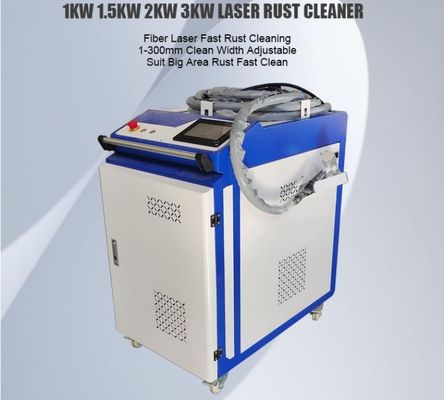 Macchina di pulizia laser a fibra 2000W per auto e superfici metalliche