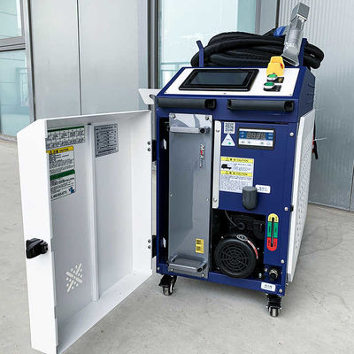 Macchina di rimozione della ruggine laser a fibra continua / modulazione per la costruzione di autocarri