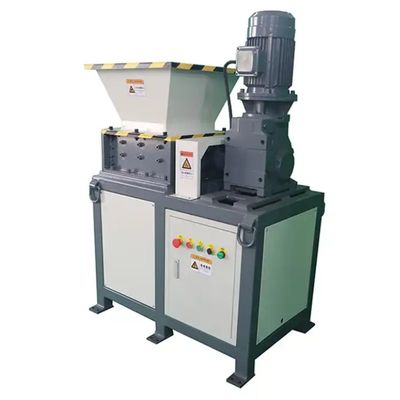 Compatta Twin Shaft PCB Board Shredder Machine per i rifiuti di acciaio