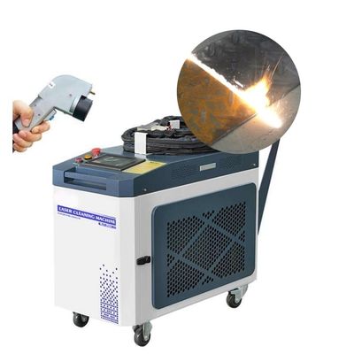 Macchina per la pulizia del laser metallico con potenza di uscita di 1500W e diametro di 4-6 mm di punto collimato