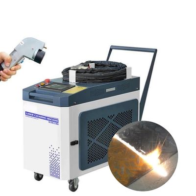 1064nm lunghezza d'onda centrale 2000W laser di pulizia della ruggine per compiti pesanti di rimozione della ruggine