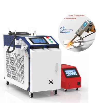 Macchina di saldatura laser a raffreddamento ad acqua 700*500*900 per saldatura rapida e precisa