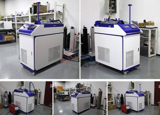 Acqua raffreddante macchine di saldatura industriali a laser classe tecnica laser a onde continue