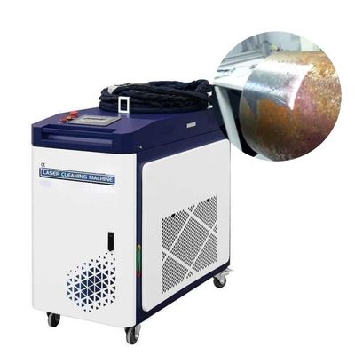 Macchina per la pulizia laser industriale del metallo con adattabilità a punti collimati da 4-6 mm