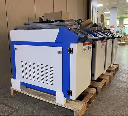 0.2-2mm di diametro del punto focale macchina di pulizia laser perfetto per i risultati