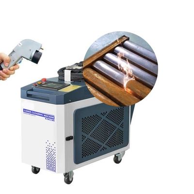 Macchina per la pulizia laser di metallo / bobina con diametro di 9 mm e pulizia automatica