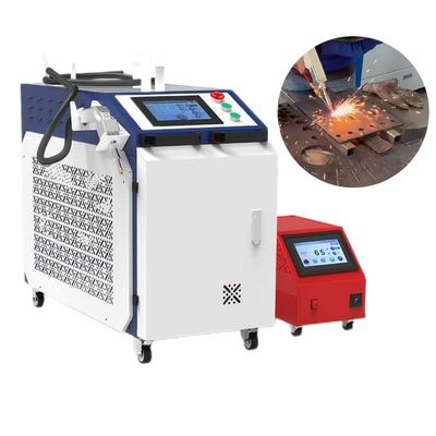 Saldatori laser a fibra di alta precisione 1kw 1.5kw 2kw 3kw Saldatura di lamiere di acciaio al carbonio