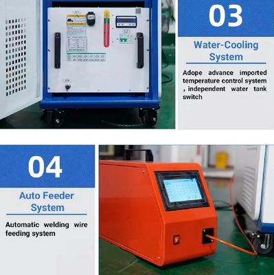 Fibra laser saldatore 3 In1 saldatore macchina di pulizia Laser Cleaner saldatore tagliatore 1000-3000w