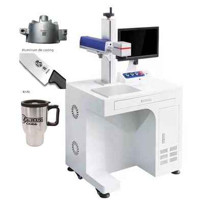 Prodotto di fabbrica incisore rotativo 60 Watt Jpt Fibra 20w 30w 50w 100w Laser Marking Machine