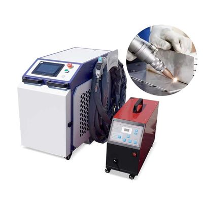 1400mm braccio robot lunghezza macchina di saldatura laser portatile a fibra metallo acciaio inossidabile