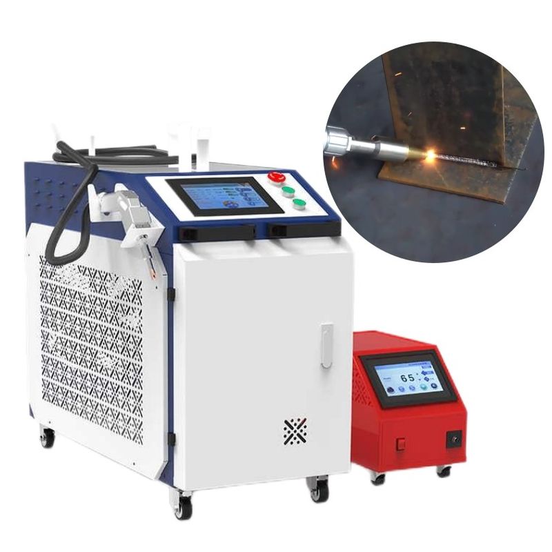 Fibra laser saldatore 3 In1 saldatore macchina di pulizia Laser Cleaner saldatore tagliatore 1000-3000w
