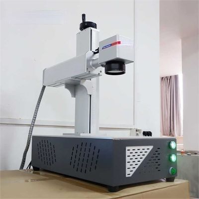 Macchina di marcatura a colori a fibra laser rotativa 7000mm/s Mopa JPT Fiber Laser Marker