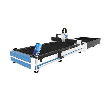 Macchina di taglio laser ad alta velocità per lamiere di metallo con sistema di caricamento delle lamiere